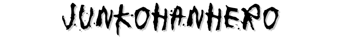 junkohanhero font