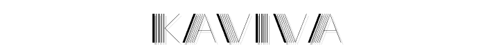 KAVIVA font