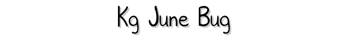 KG%20June%20Bug font