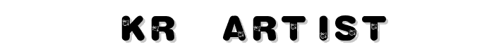 KR%20Artist font