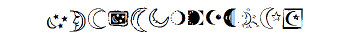 KR%20Crescent%20Moons font