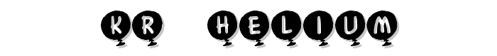 KR%20Helium font