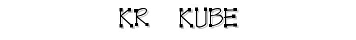 KR%20Kube font