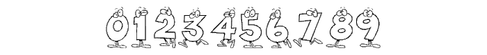 KR Toon Numbers police