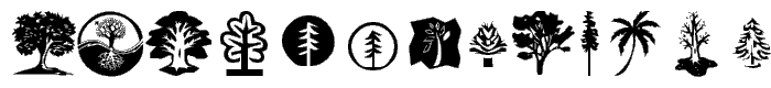 KR%20Trees font