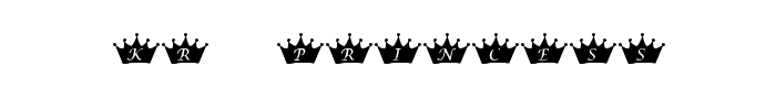 KR%20PRincEsS font