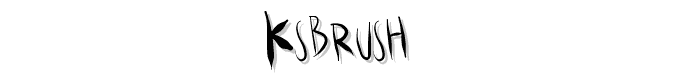 KSBRUSH%20 font