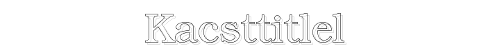 KacstTitleL font
