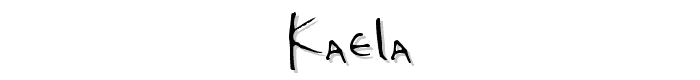 Kaela font