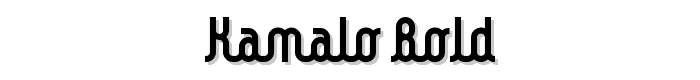 Kamalo%20bold font