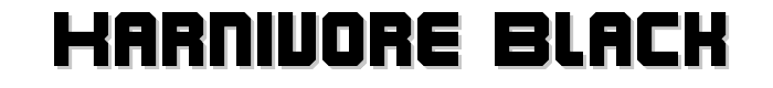 Karnivore%20Black font