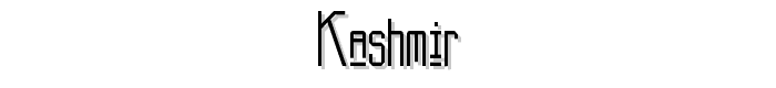 Kashmir font