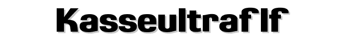 KasseUltraFLF font