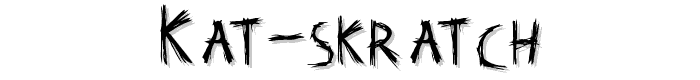 Kat%20Skratch font