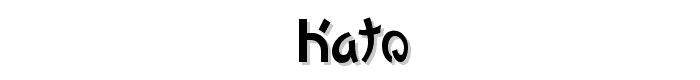 Kato font