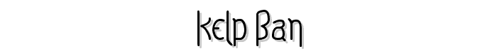 Kelp%20Ban font