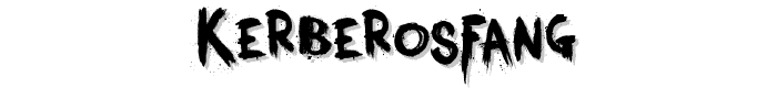 KerberosFang font