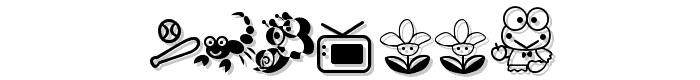 Keroppi font