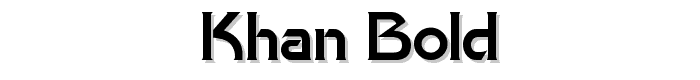 Khan%20Bold font