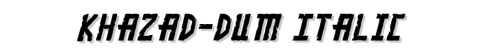 Khazad-Dum Italic police