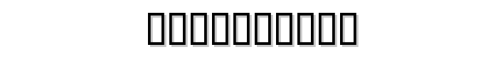 A preview of the Kiddy Font font