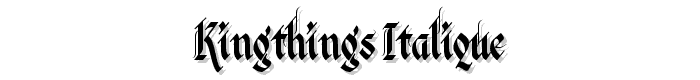 Kingthings%20Italique font