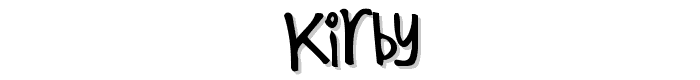 Kirby font
