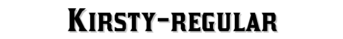 Kirsty%20Regular font