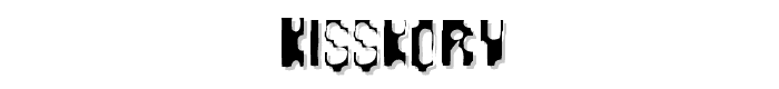 Kisskorv font