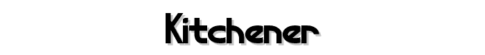 Kitchener font