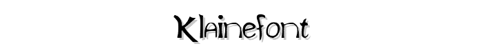 KlaineFont font