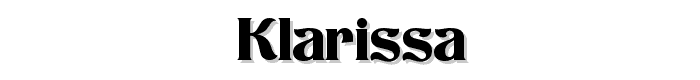 Klarissa font