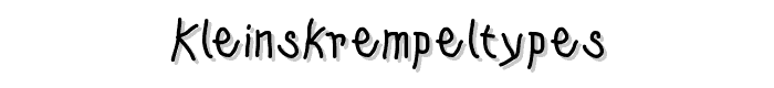 KleinsKrempelTypes font