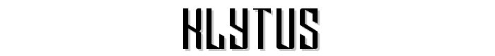 Klytus font