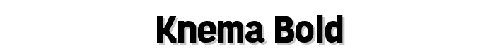 Knema%20Bold font