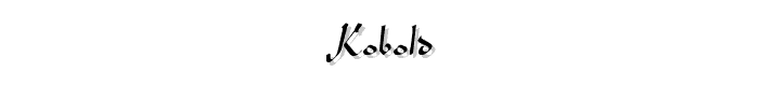 Kobold font