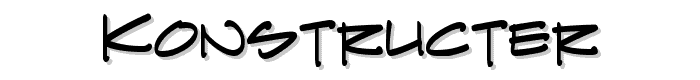Vorschau von Konstructer Schrift