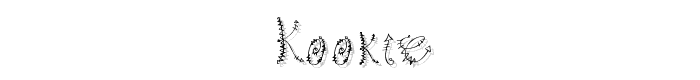 Kookie font