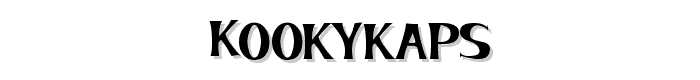 KookyKaps font