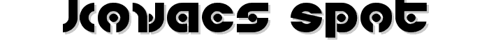 Kovacs Spot font