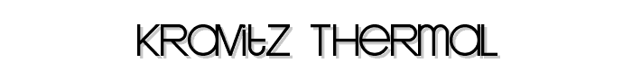 Kravitz%20Thermal font