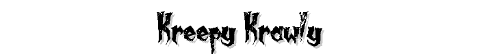 Kreepy%20Krawly font