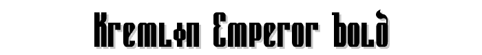 Kremlin%20Emperor%20Bold font