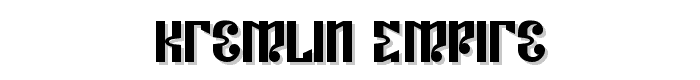 Kremlin%20Empire font