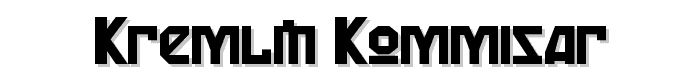 Kremlin%20Kommisar font