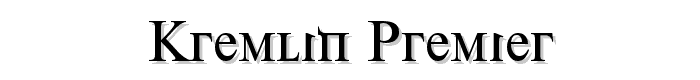 Kremlin%20Premier font