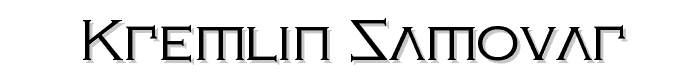 Kremlin%20Samovar font