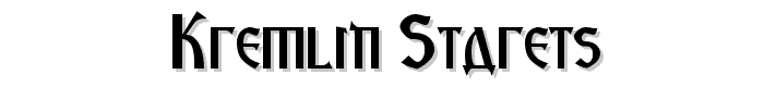 Kremlin%20Starets font