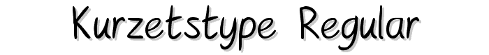 KurzetsType%20Regular font