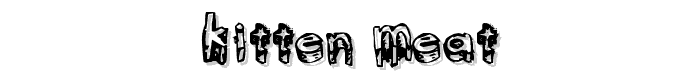 kitten%20meat font